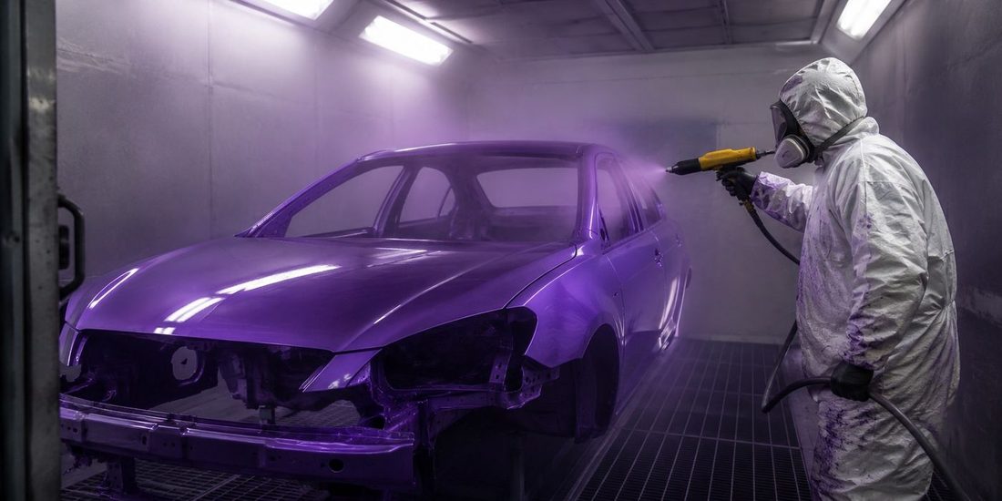 Asesoría e instalación de línea de pintura electrostática automotriz